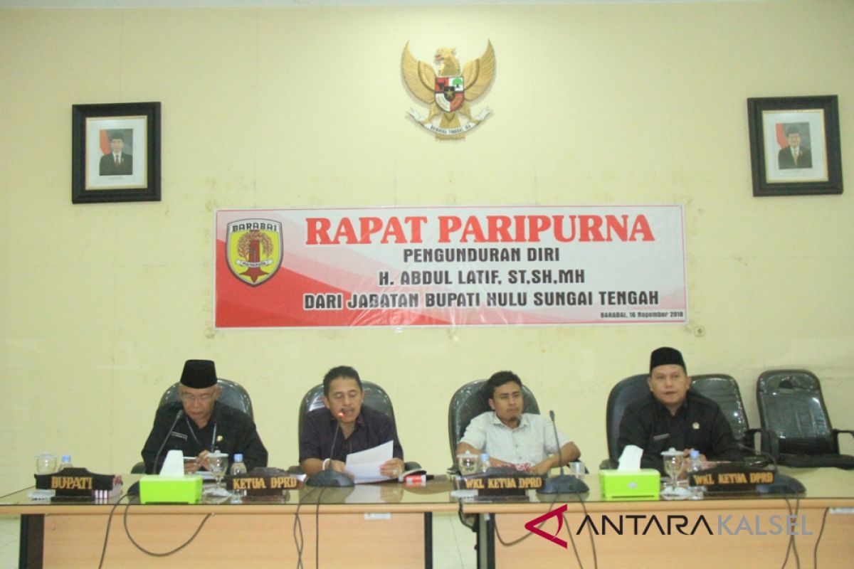 DPRD HST sepakati pengunduran diri Abdul Latif