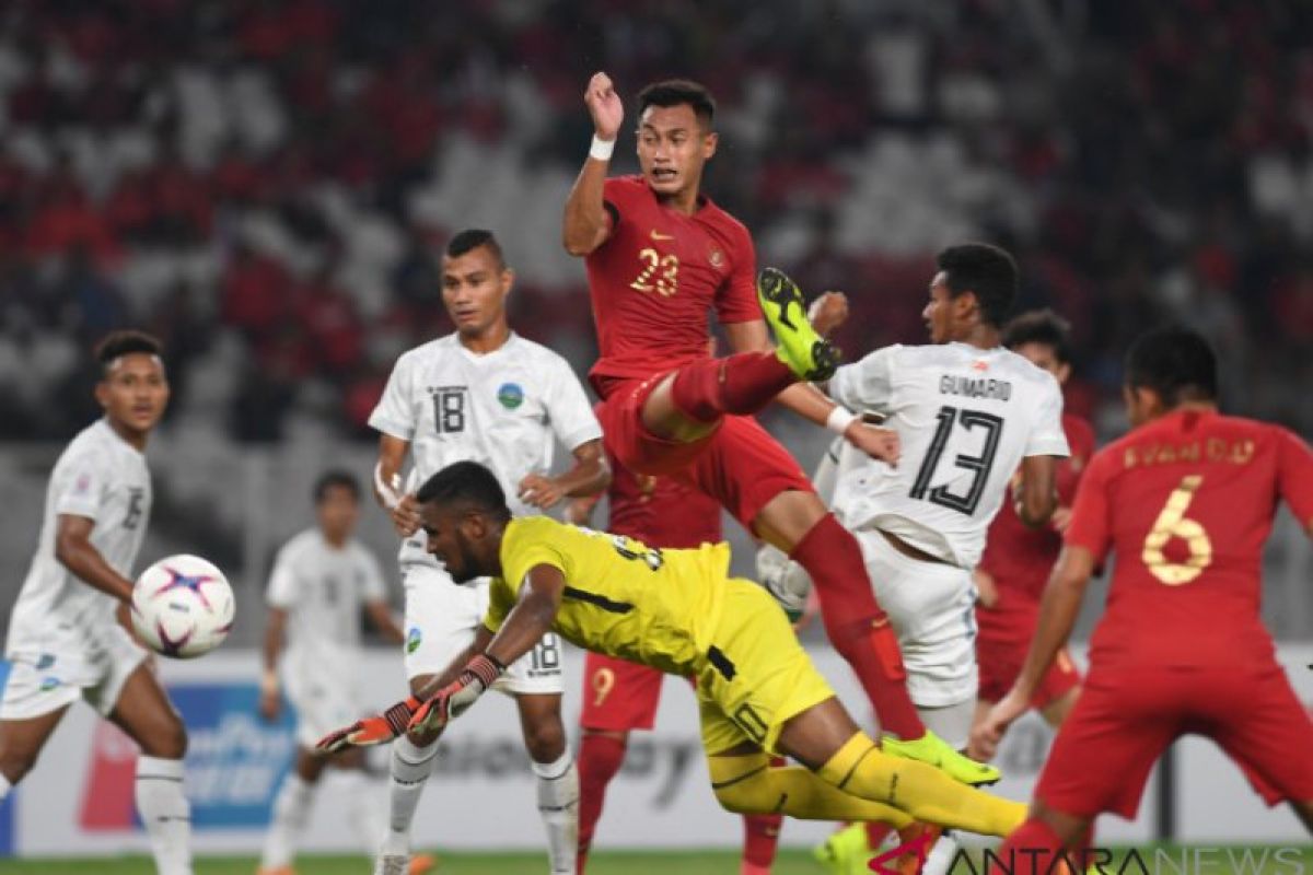 Indonesia menang atas Timor Leste berkat kerja keras seluruh pemain