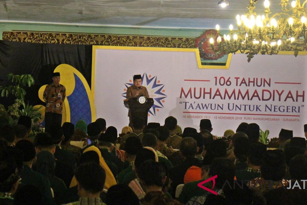 Wapres JK dianugerahi Muhammadiyah Award