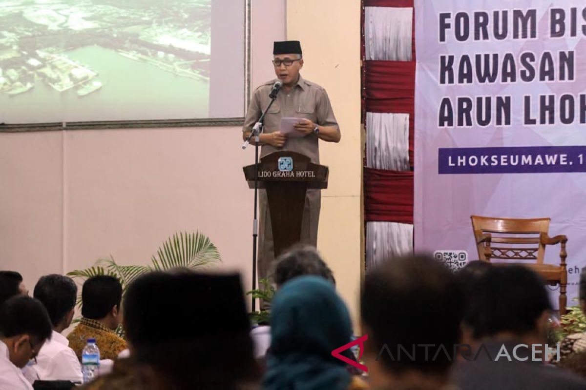 Gubernur Aceh buka forum KEK Arun