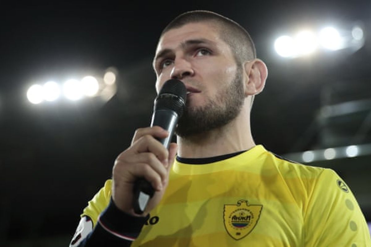 Kemenangan Khabib Nurmagomedov yang jadi konsumsi politik