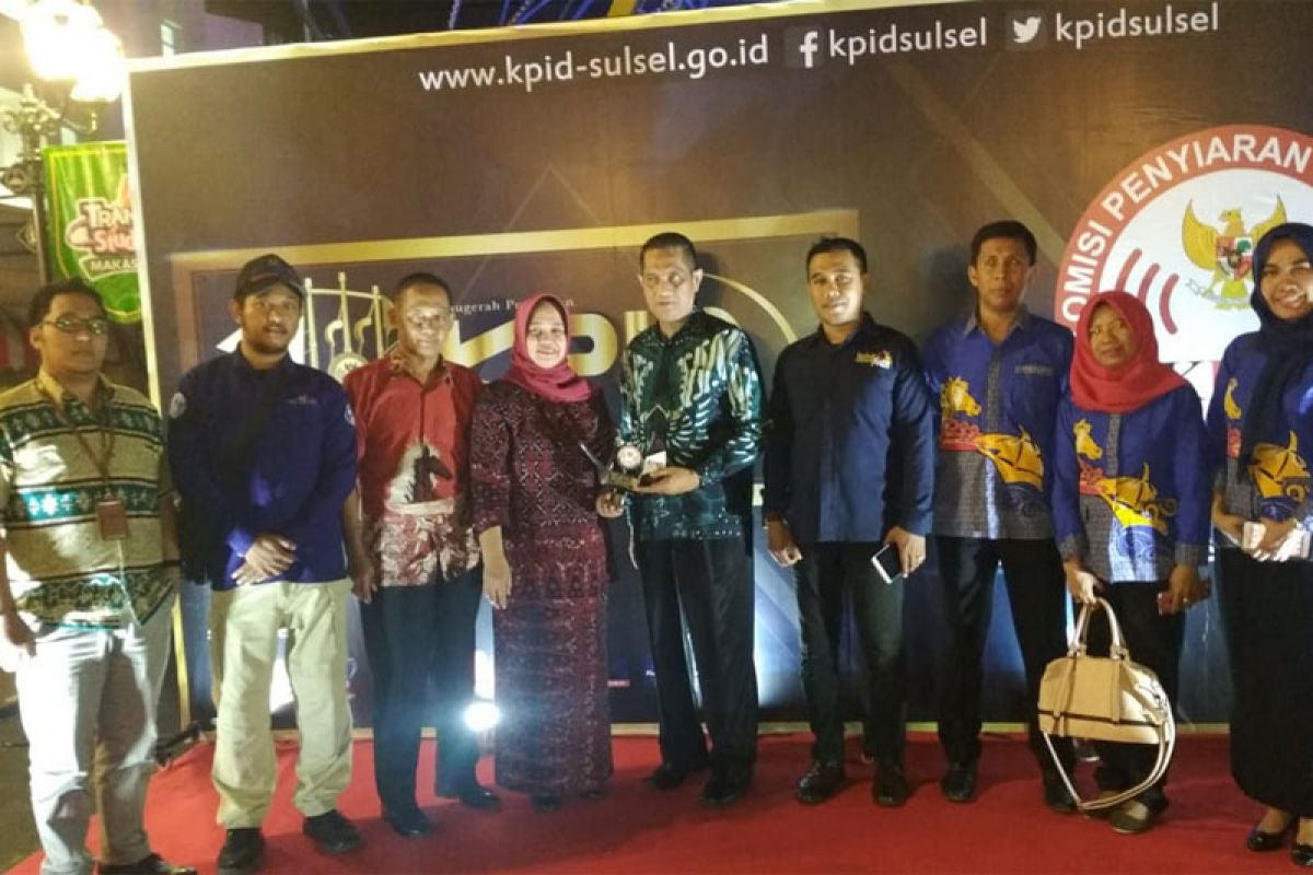 Wabup bersyukur Sinjai TV raih KPID Award 2018