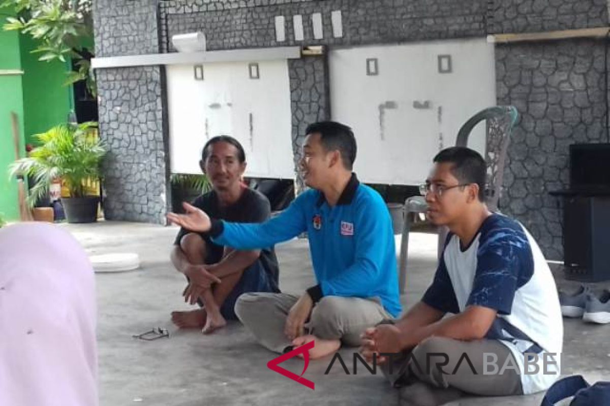 KPU Bangka Barat sosialisasikan tata cara pencoblosan