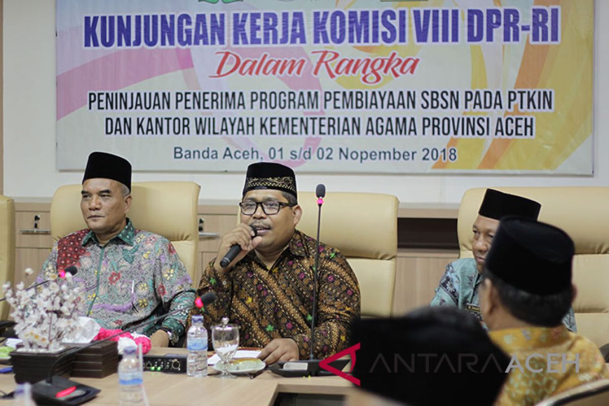 Rp181 miliar dana haji untuk PTKIN di Aceh