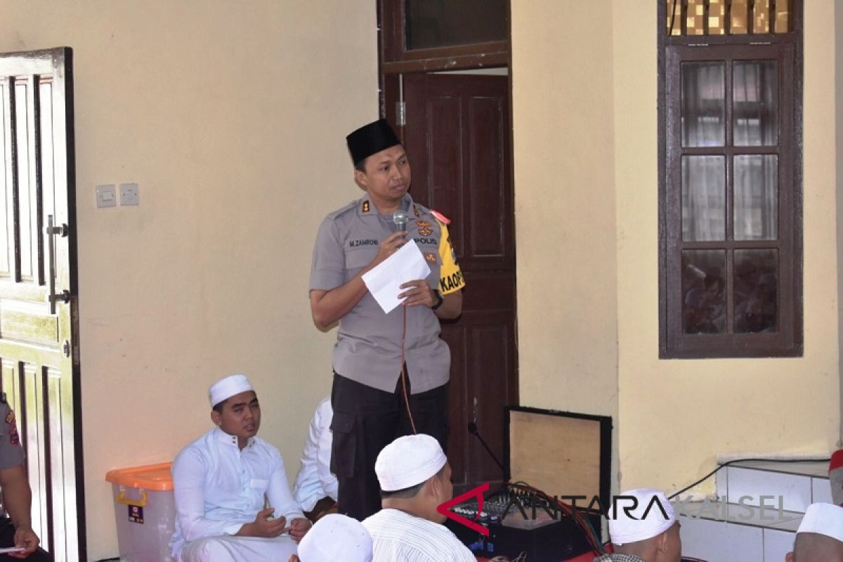 Kapolres Balangan imbau personilnya teladani Baginda Rasulullah