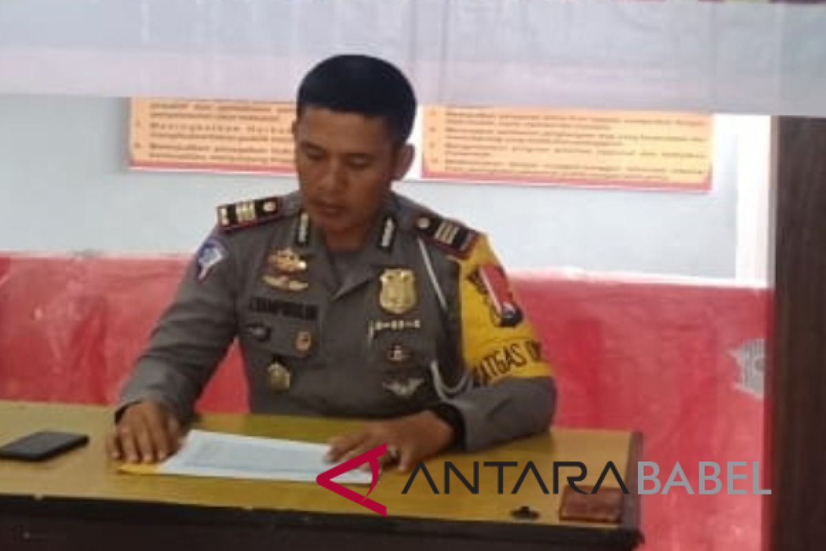 Satlantas Bangka Barat tindak 451 pelanggar selama Operasi Zebra Menumbing 2018