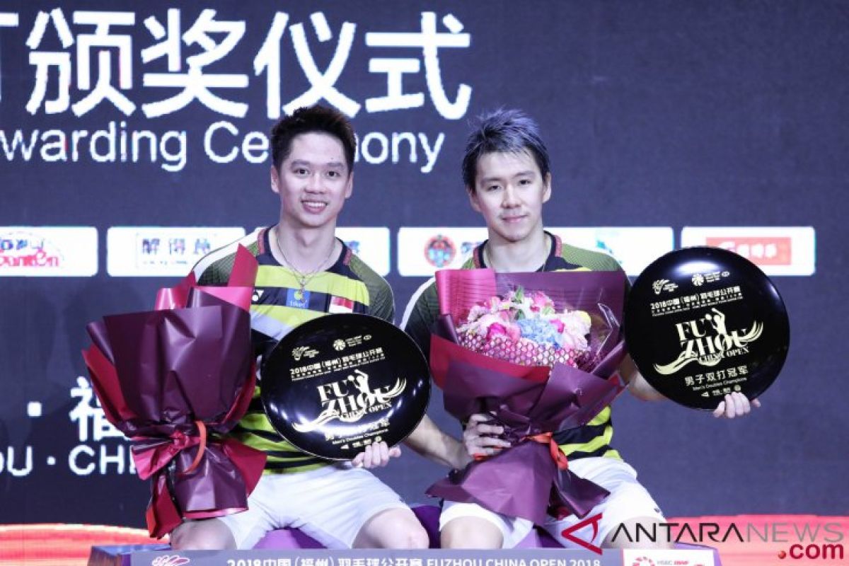 Minions berhasil juara China Terbuka 2018