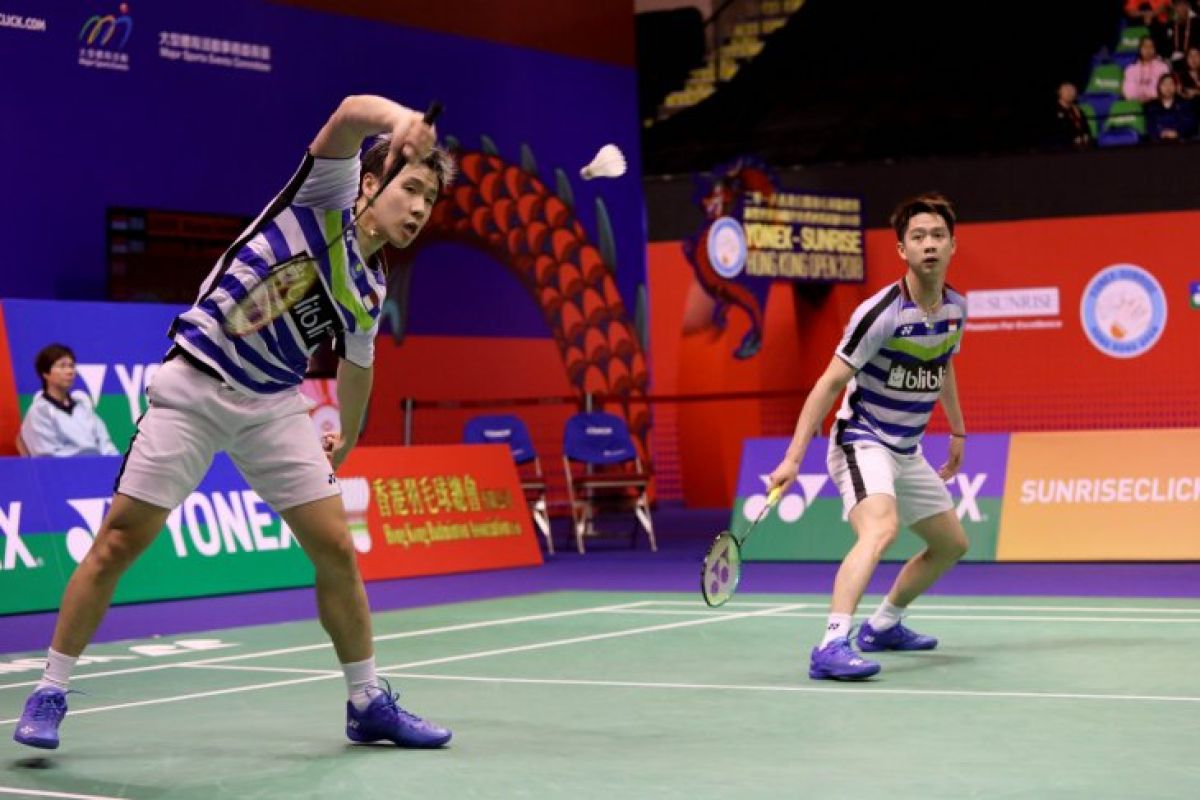 Kevin/Marcus kembali taklukkan Hendra/Ahsan di Hongkong Terbuka