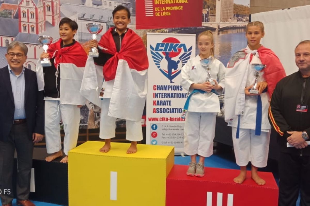 Indonesia takes home 22 medals from  Int`l Karate Open