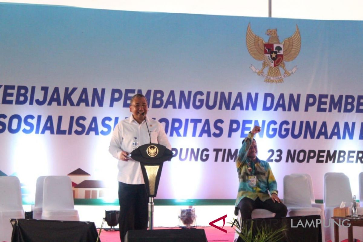 Menteri Desa PDTT sebutkan  DD tahun 2019 sebesar Rp70 T