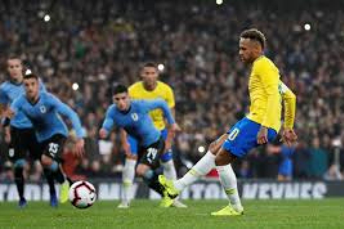 Penalti Neymar bawa Brazil kalahkan Uruguay
