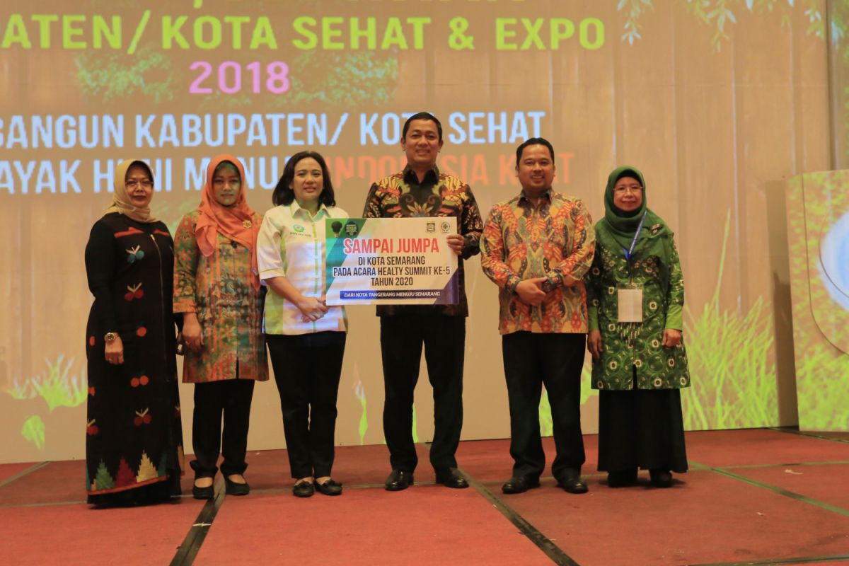 Kota Tangerang Sukses Jadi Tuan Rumah Healthy City Summit 2018