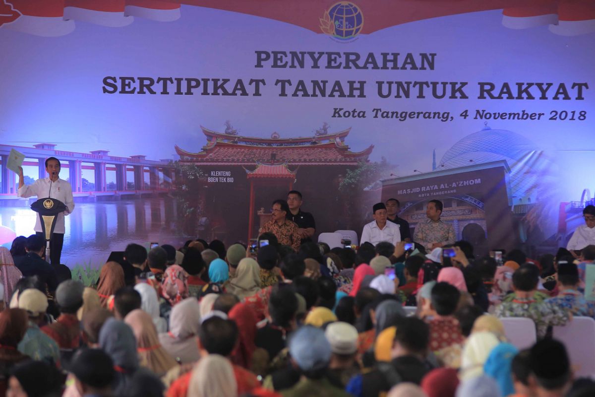 6.000 Penerima Sertifikat Tanah Diharapkan Tak Lagi Bersengketa