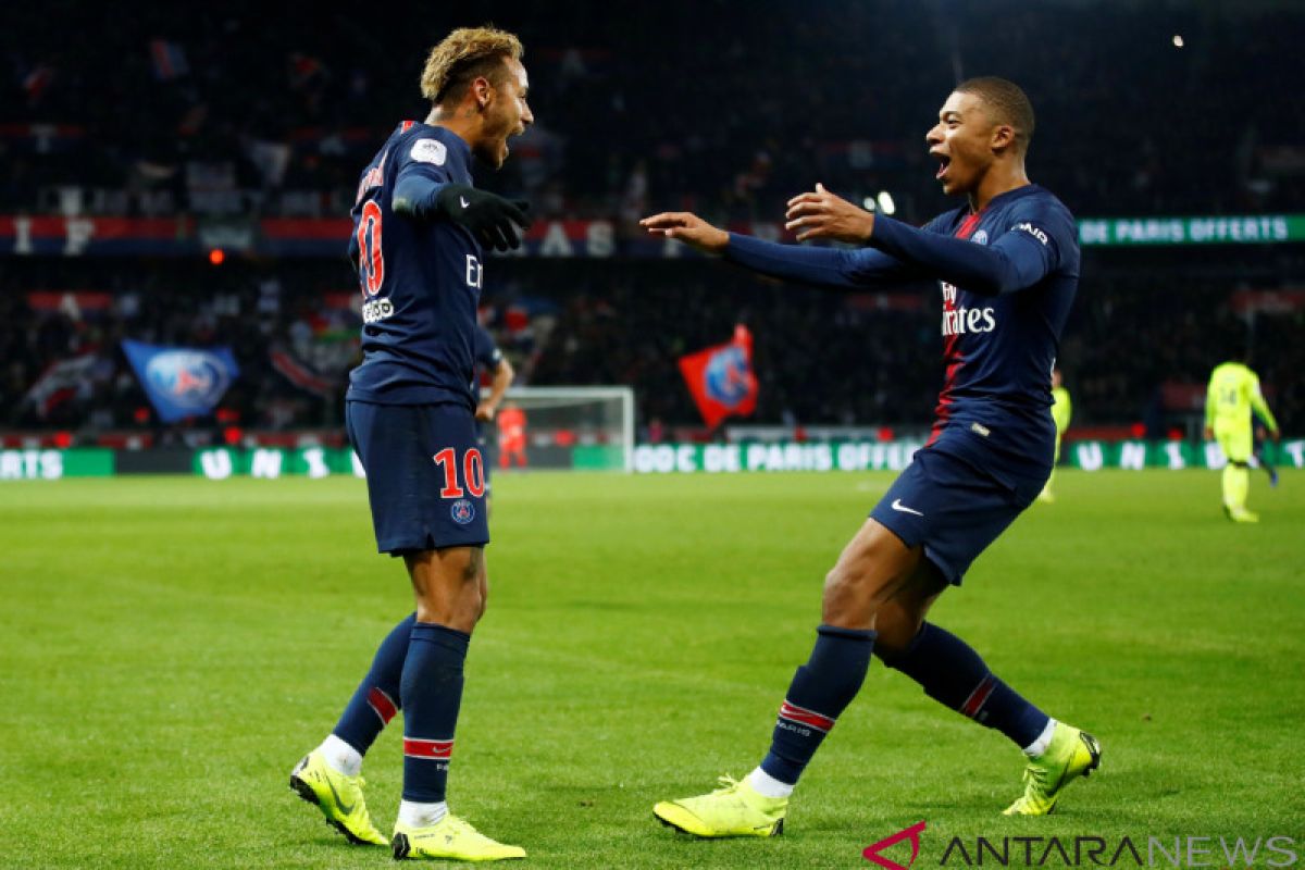 Neymar dan Mbappe siap tempur lawan Liverpool