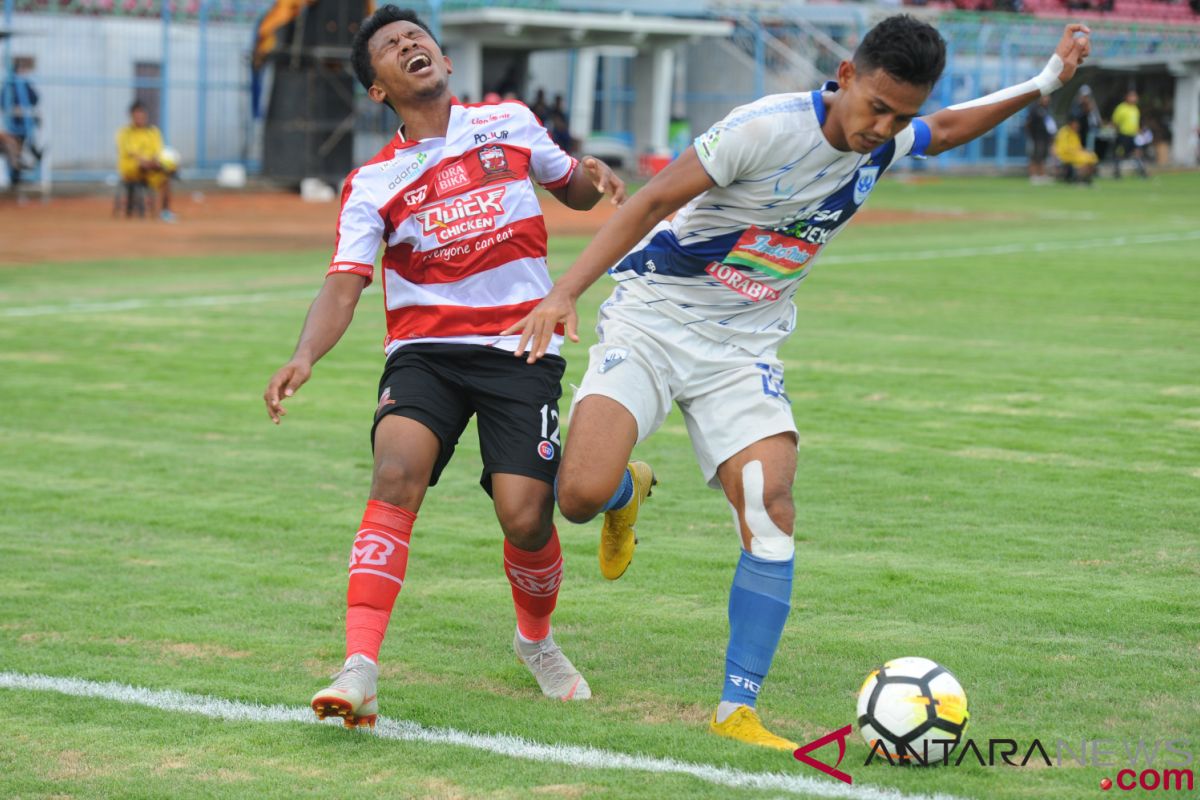 Madura United gagal raih poin penuh di Bangkalan