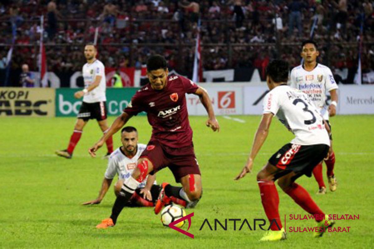 PSM rebut puncak klasemen usai kalahkan Bali United