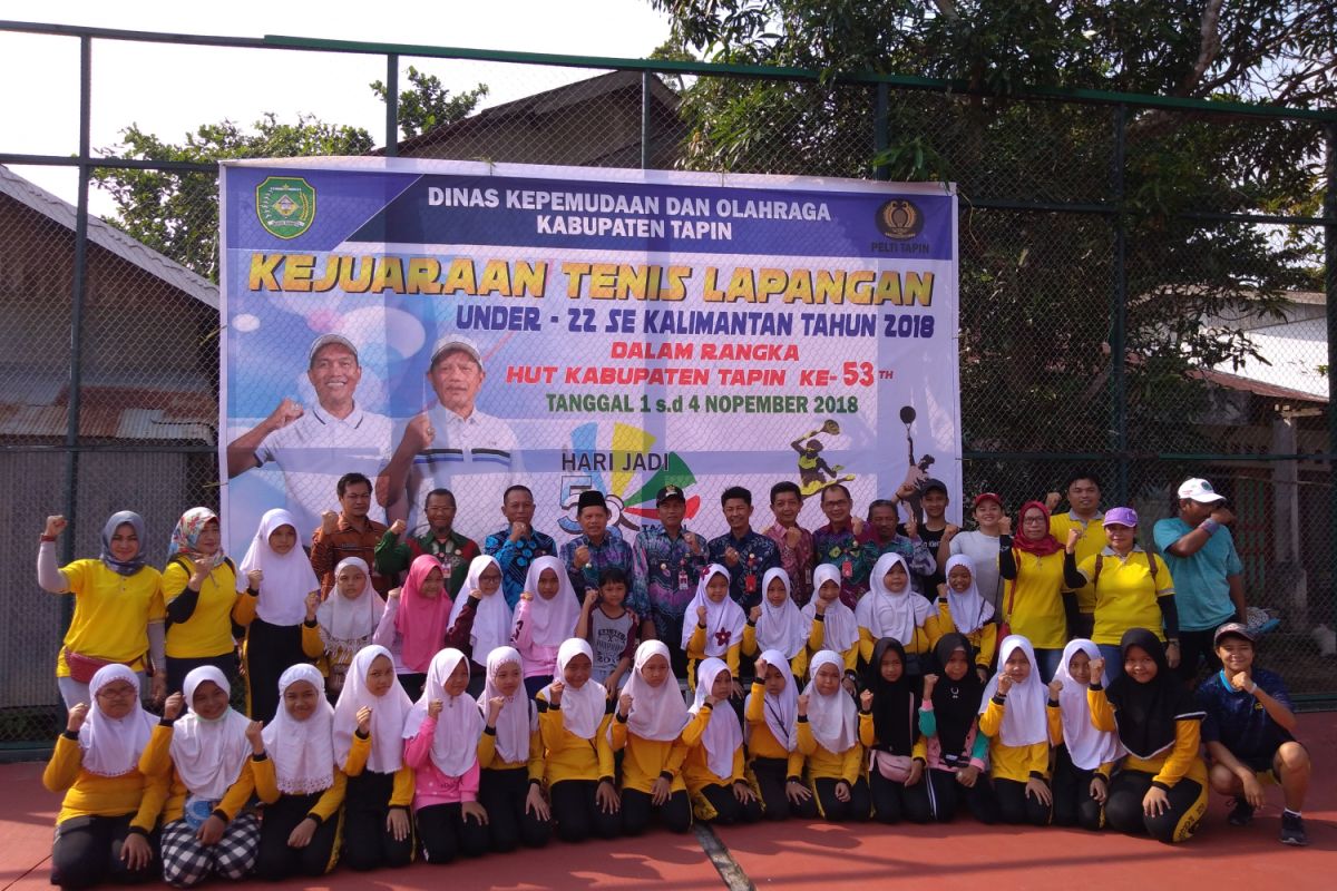 73 atlet tenis lapangan ikuti kejuaraan di Tapin