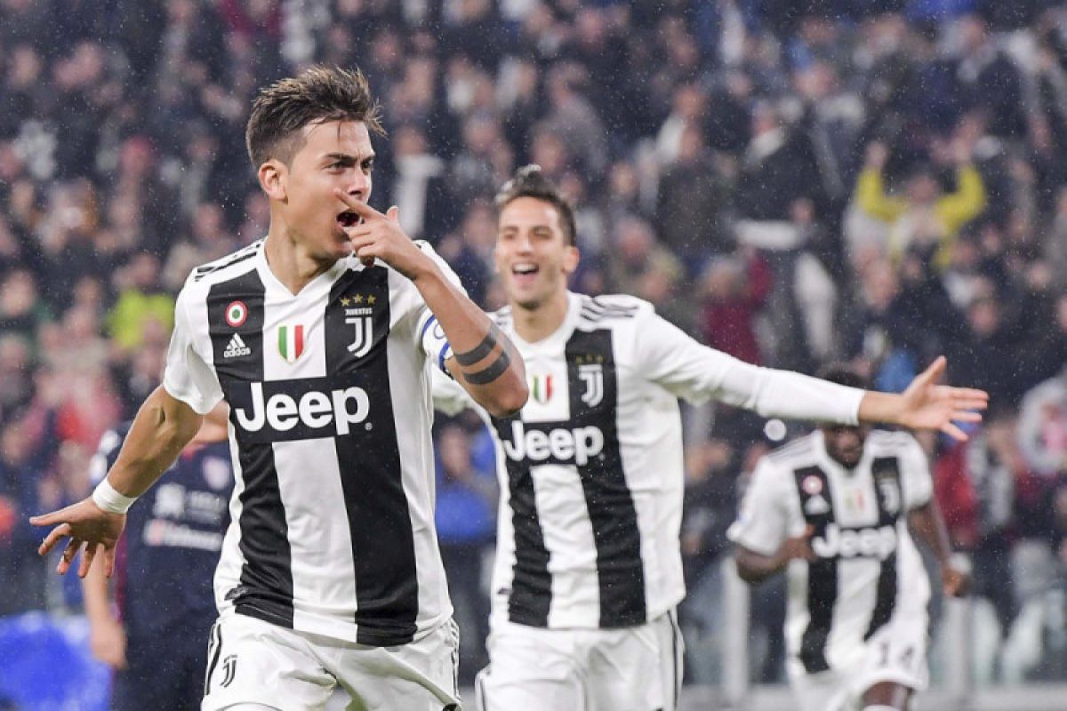 Juventus jaga jarak dengan pesaing Liga Inggris setelah taklukkan Cagliari
