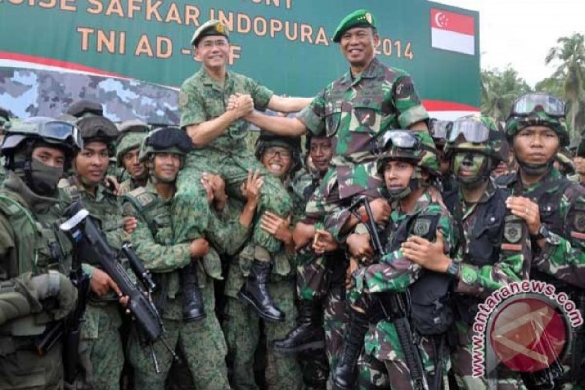 TNI AD Indonesia - Singapura gelar latihan bersama