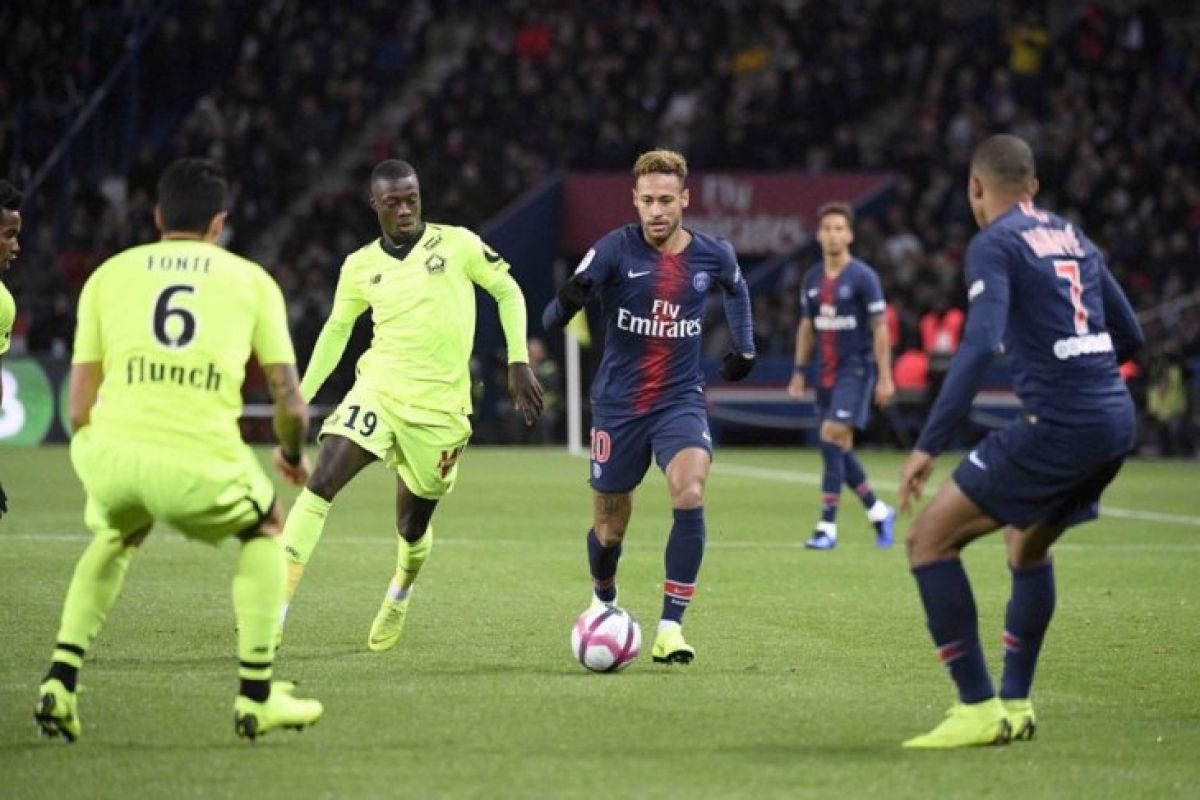PSG makin dominan setelah menang 2-1 atas Lille