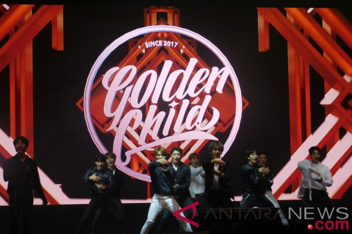 Golden Child tampil perdana di Indonesia