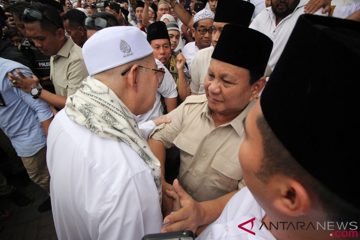 Prabowo Berterima Kasih Diundang di Reuni 212