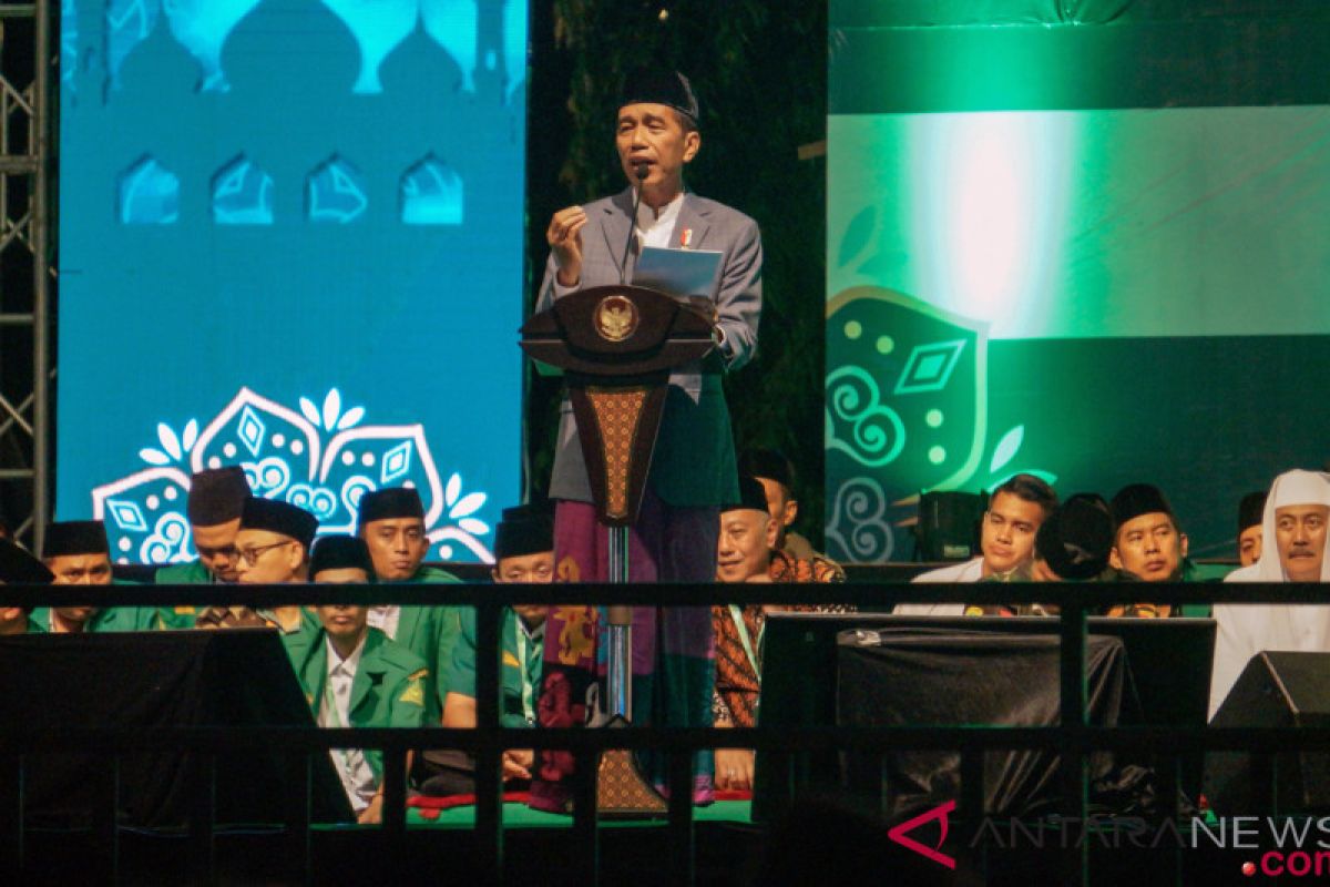 Jokowi: Ansor selalu di depan menjaga Pancasila