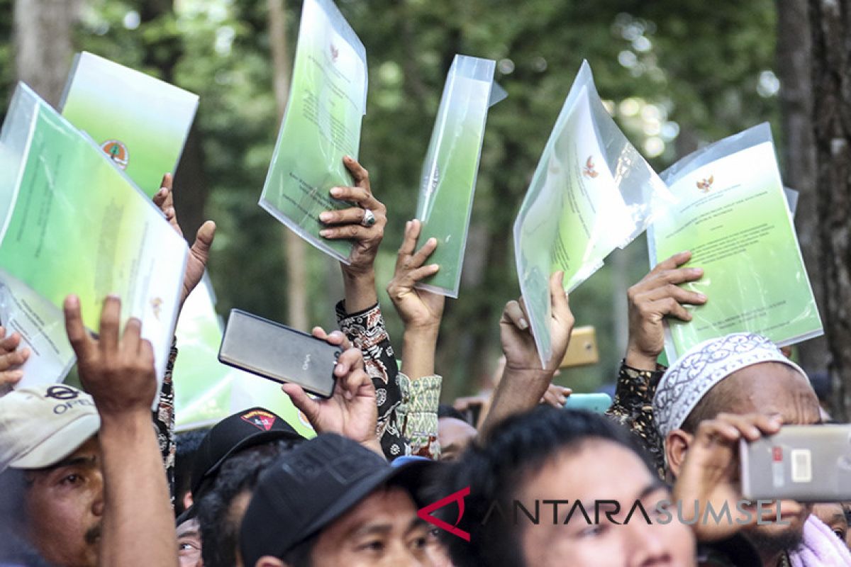 Baru 35 persen, pengelolaan hutan sosial di Sumsel