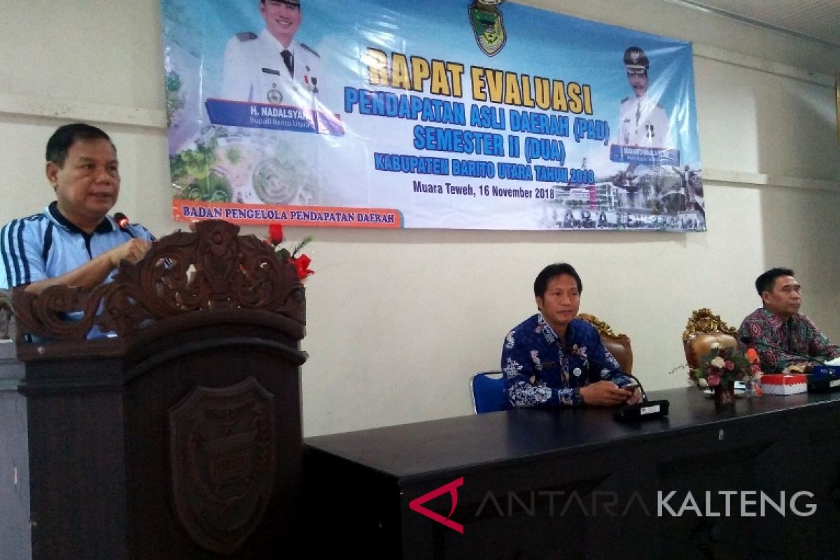 Realisasi PAD Barito Utara 71,87 persen