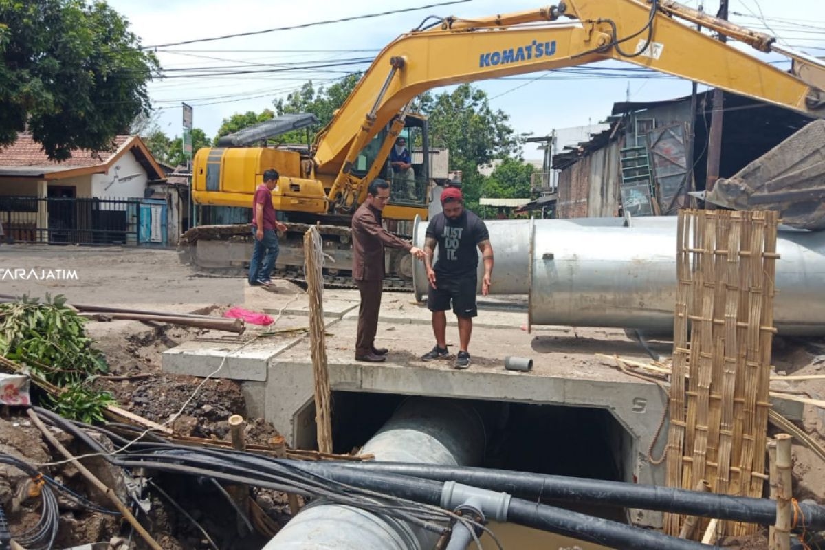 Legislator Surabaya Soroti Pengerjaan Proyek Gorong-gorong Ngagel