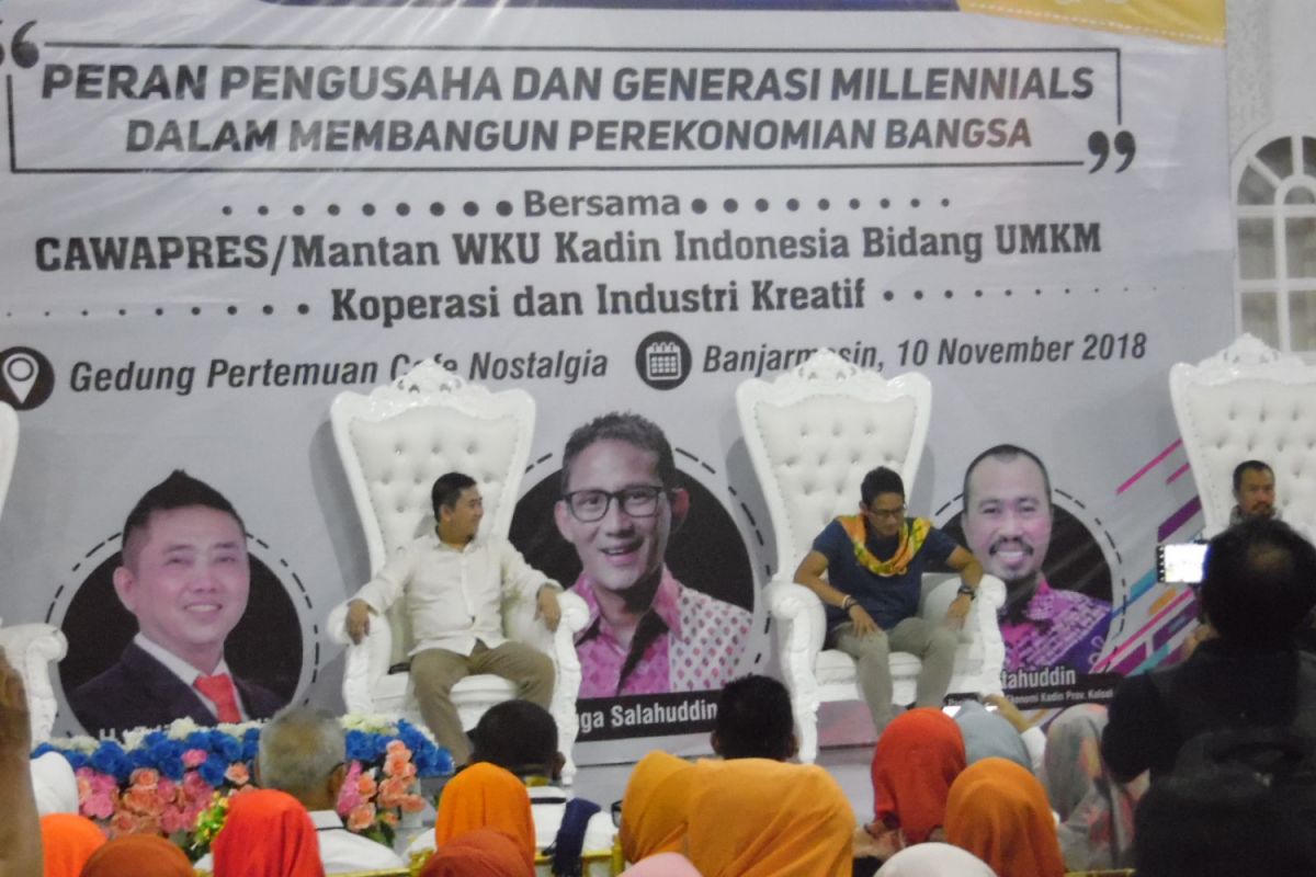 Sandiaga Uno has nostalgia in South Kalimantan