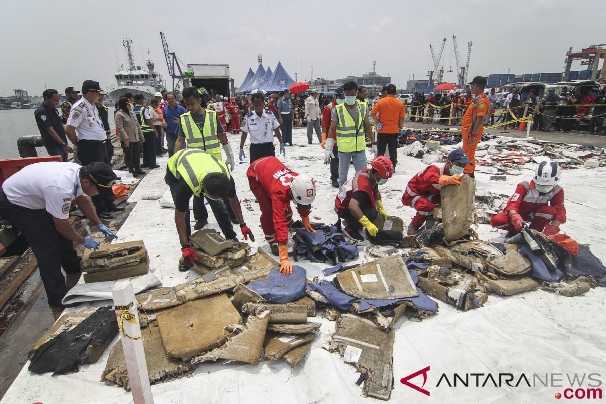 Tidak semua material eks penumpang Lion Air JT 610 bantu pencocokan DNA