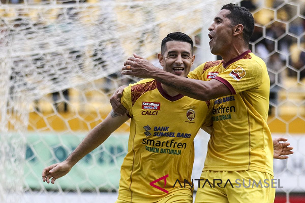 Sriwijaya FC taklukkan Mitra Kukar 3-1