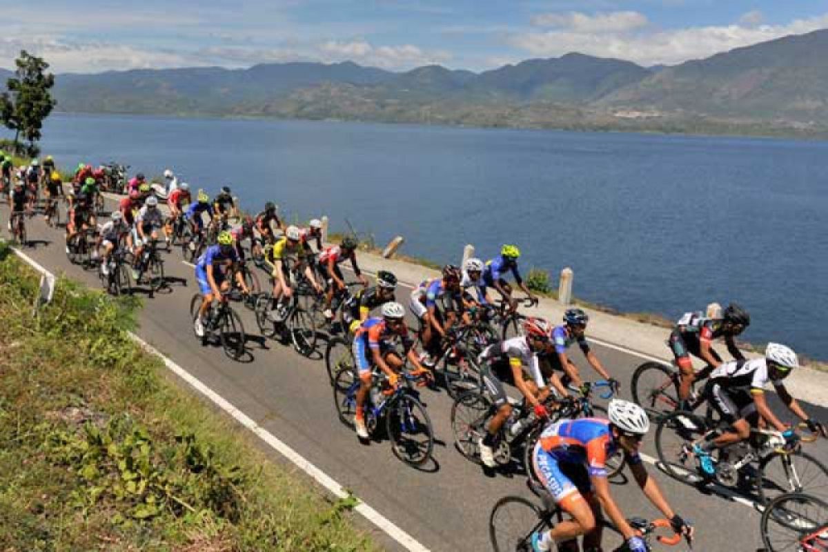 81 pebalap hadapi etape terberat TdS 2018 rute Padang Panjang-Solok Selatan