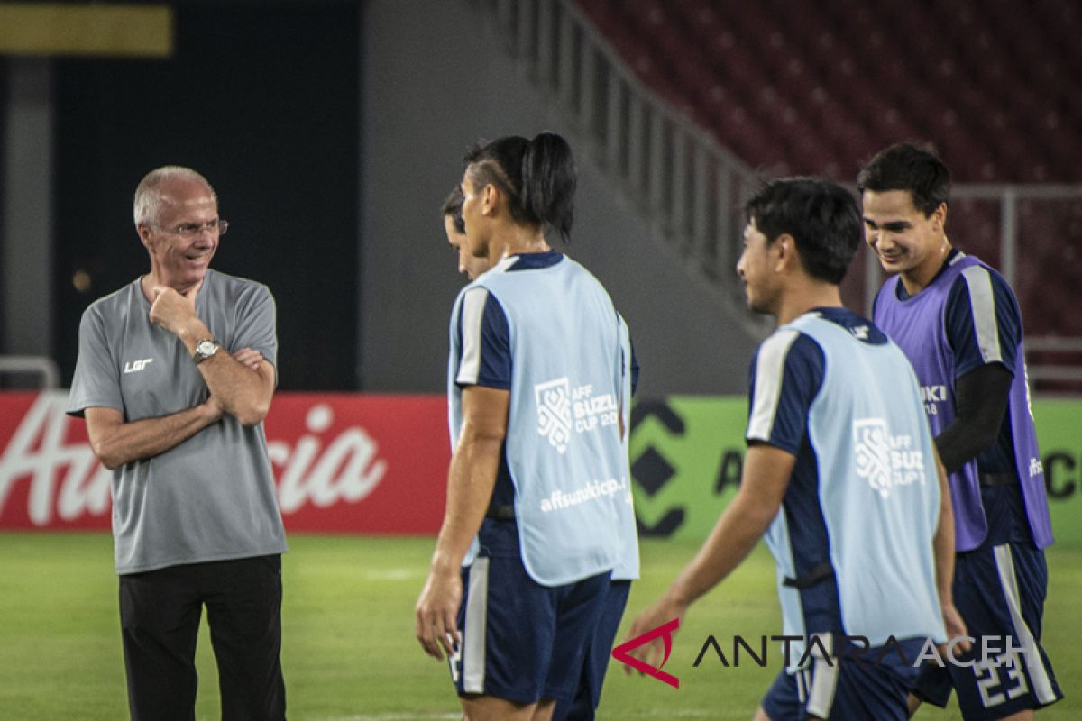 Sven Goran Eriksson: tak mudah kalahkan Indonesia