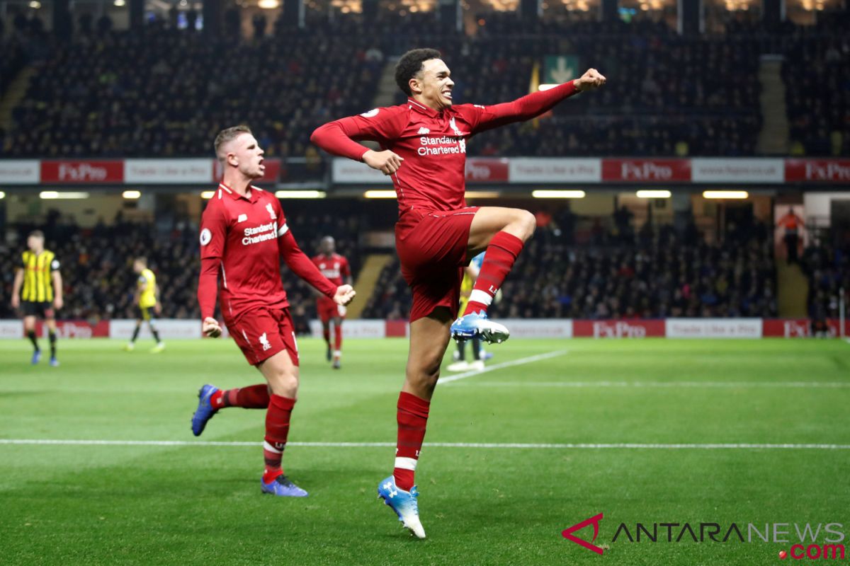 Hasil dan klasemen Liga Inggris, Liverpool satu-satunya yang sempurna