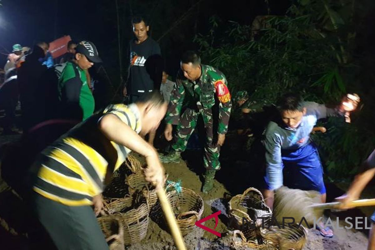 Dansatgas TMMD Kodim Kandangan terjun langsung ke lokasi