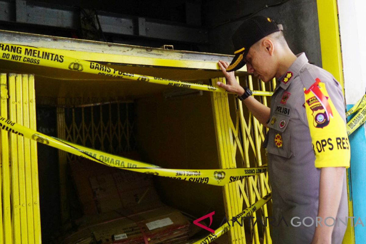 Polisi Gorontalo Selidiki Penyebab Jatuhnya Lift Barang