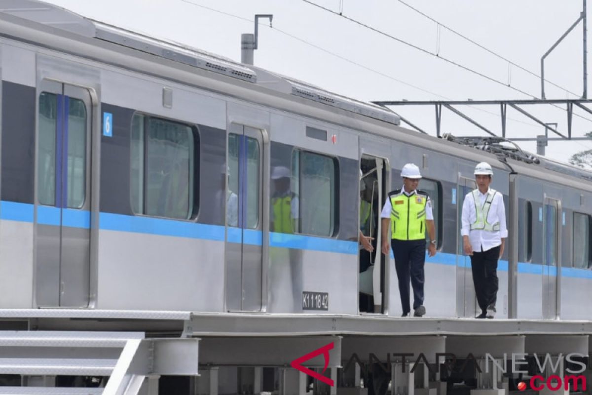 Kesiapan MRT Jakarta capai  98 persen
