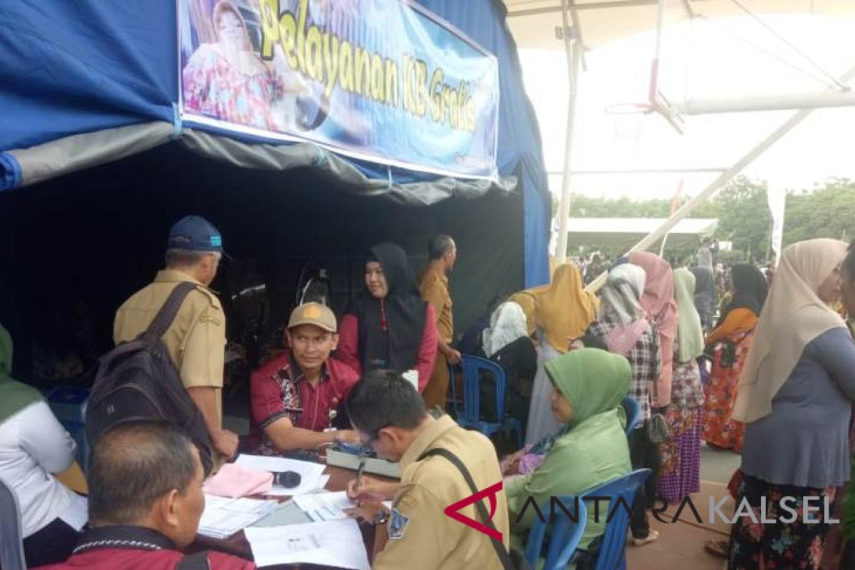 Pelayanan KB gratis ikut meriahkan penutupan TMMD