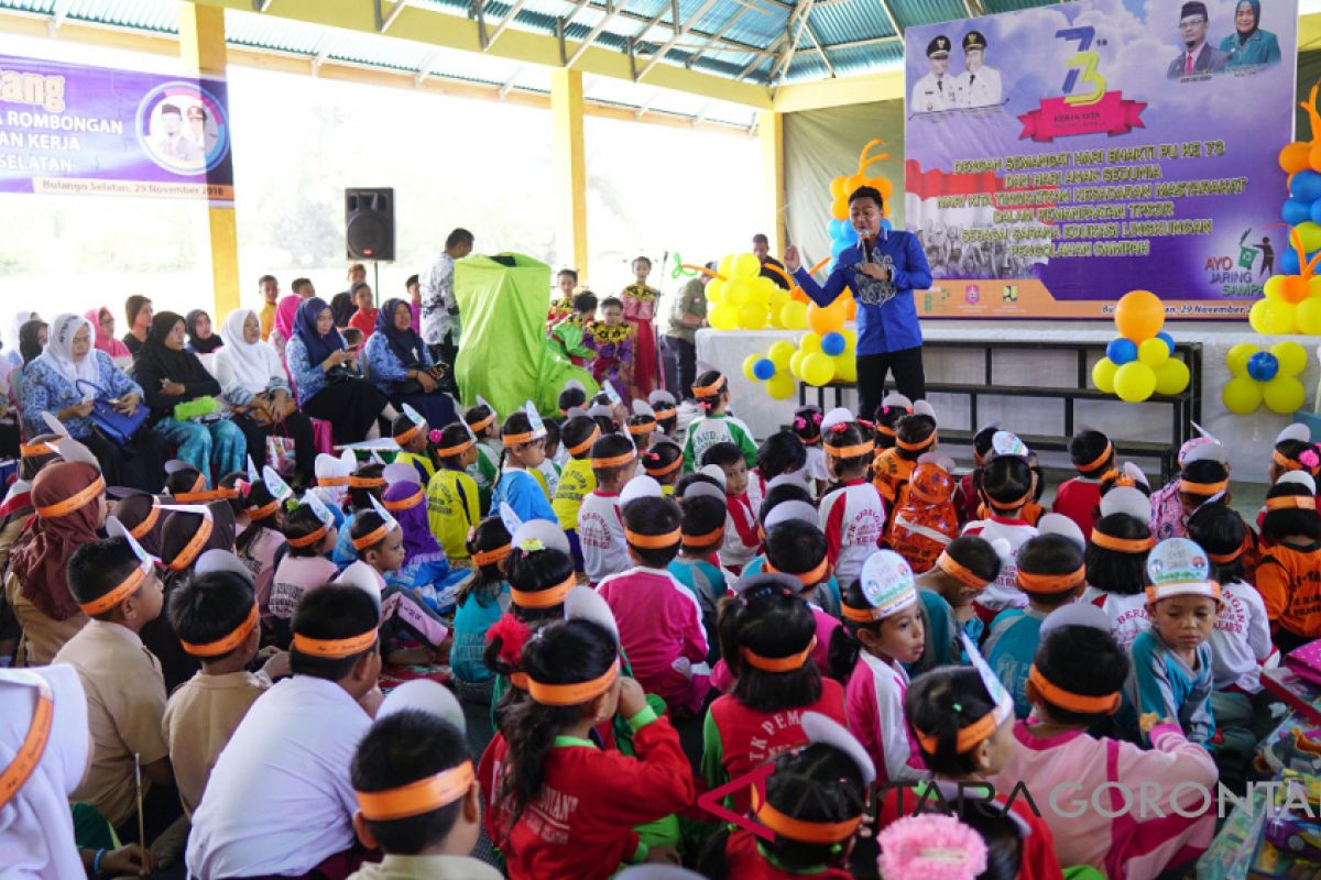 Bone Bolango Edukasi Pengelolaan Sampah Sejak Dini