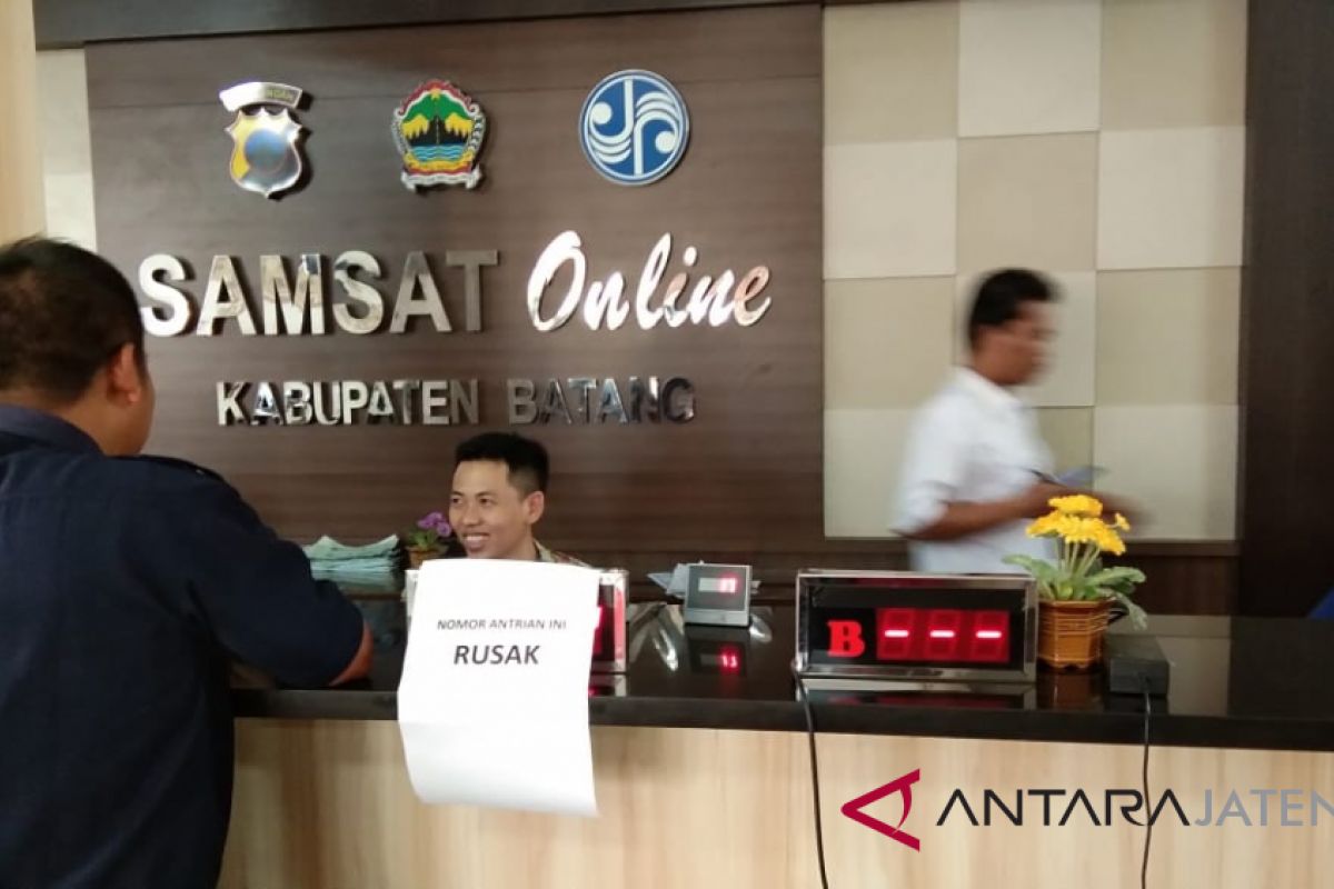 Samsat Batang optimistis target pendapatan PKB tercapai