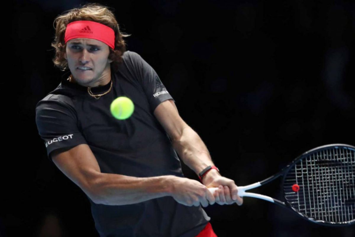 Zverev taklukkan Federer di semifinal ATP Finals