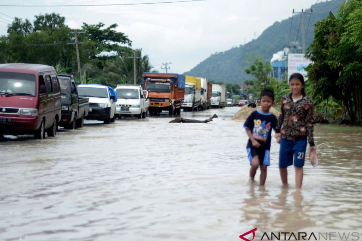 Banjir melanda Kabupaten Tulangbawang Barat-Lampung