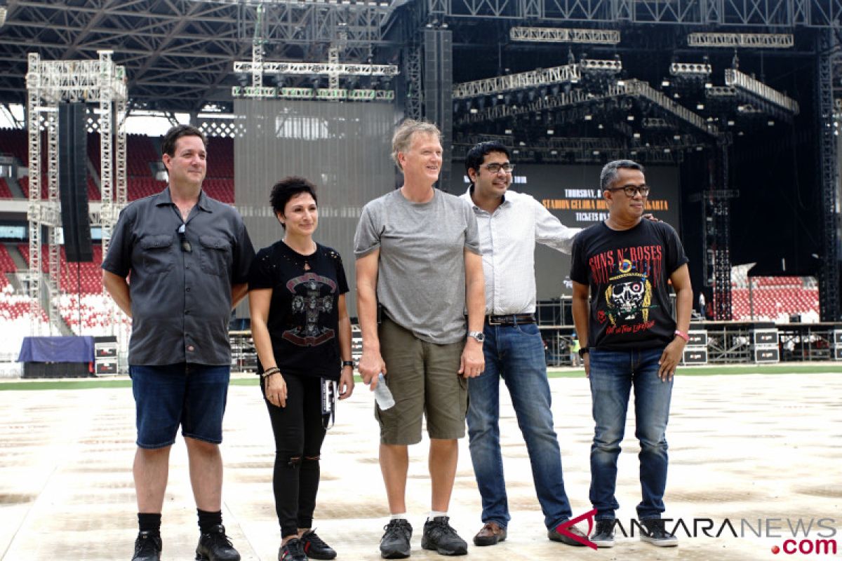 Polda siap amankan konser "Guns n Roses"