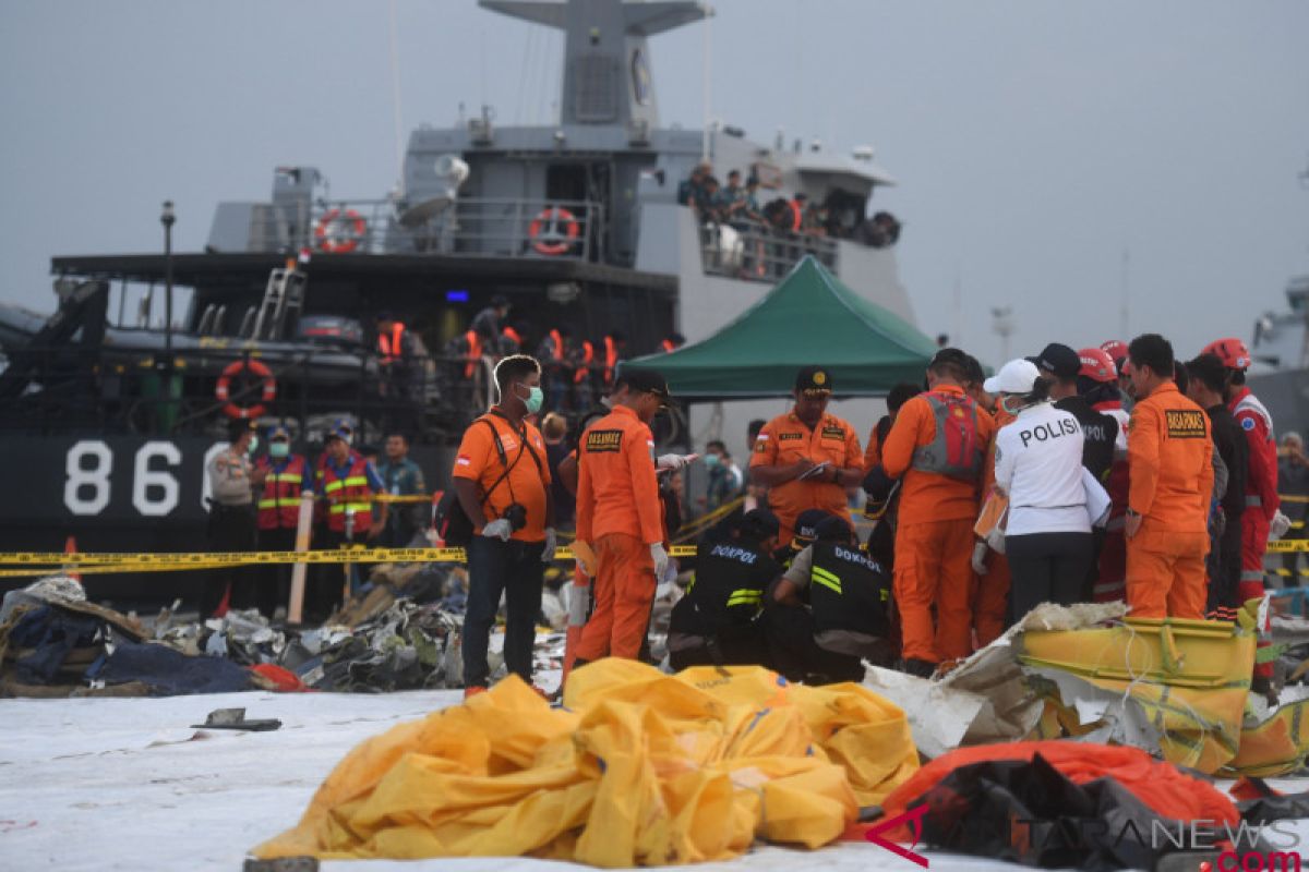 Sampai saat ini sudah 44 jenazah korban Lion AIr JT 610 diidentifikasi