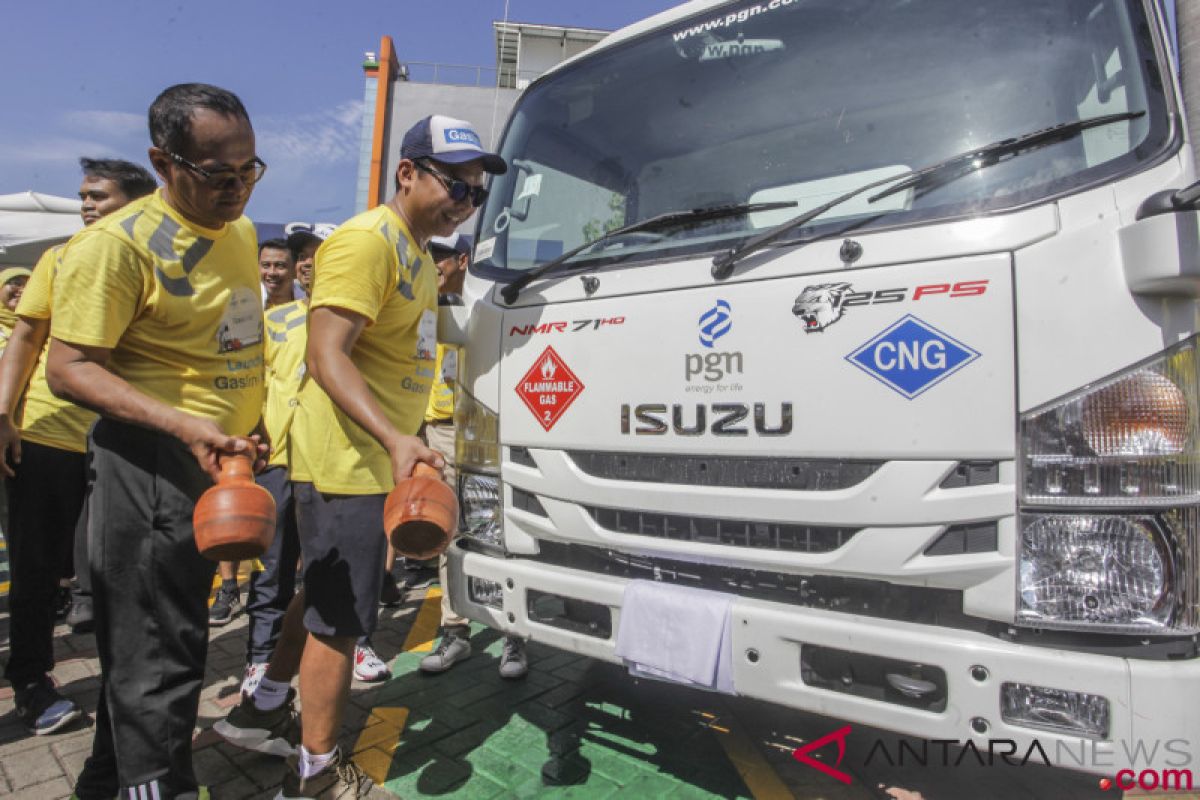 PGN luncurkan 32 truk Gaslink berbahan bakar gas