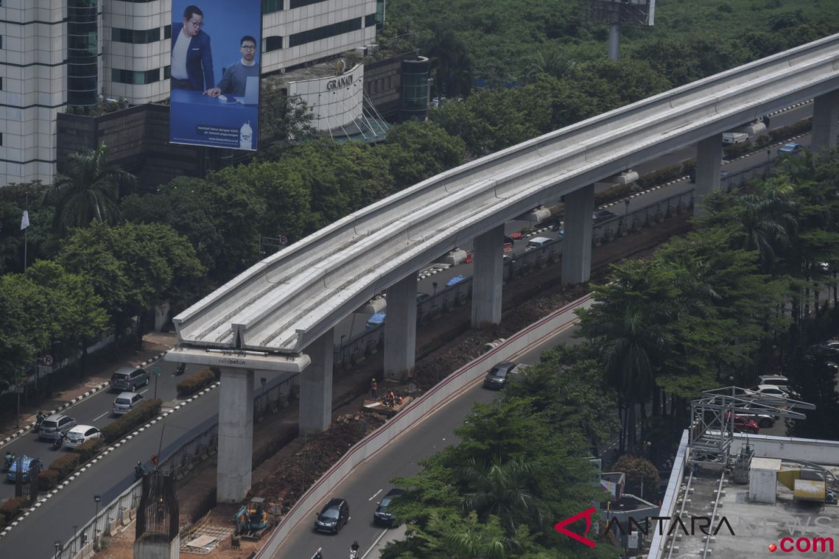 Anggaran untuk transportasi kereta ibu kota baru capai Rp209,6 triliun