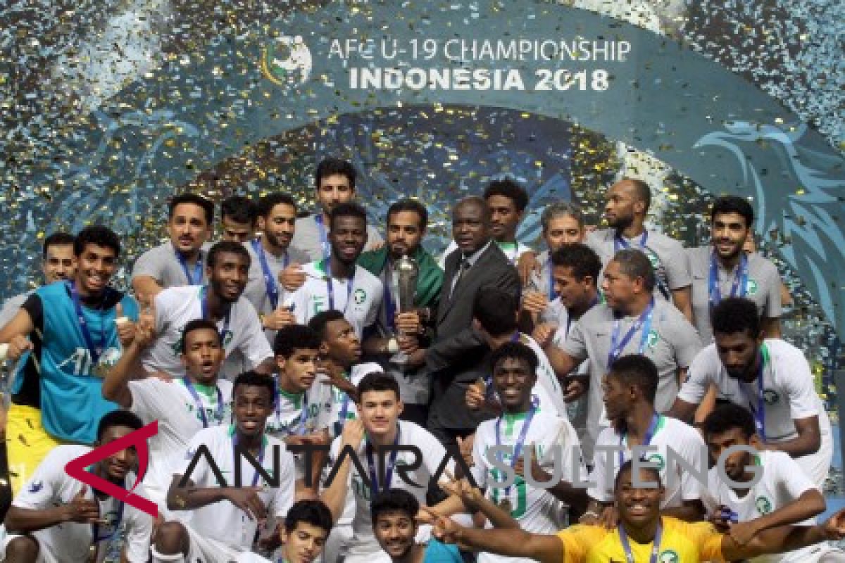 Arab Saudi raih juara Piala Asia 2018