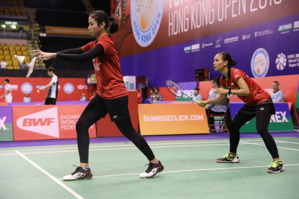 Dua ganda putri melaju ke perempat final Hong Kong Terbuka